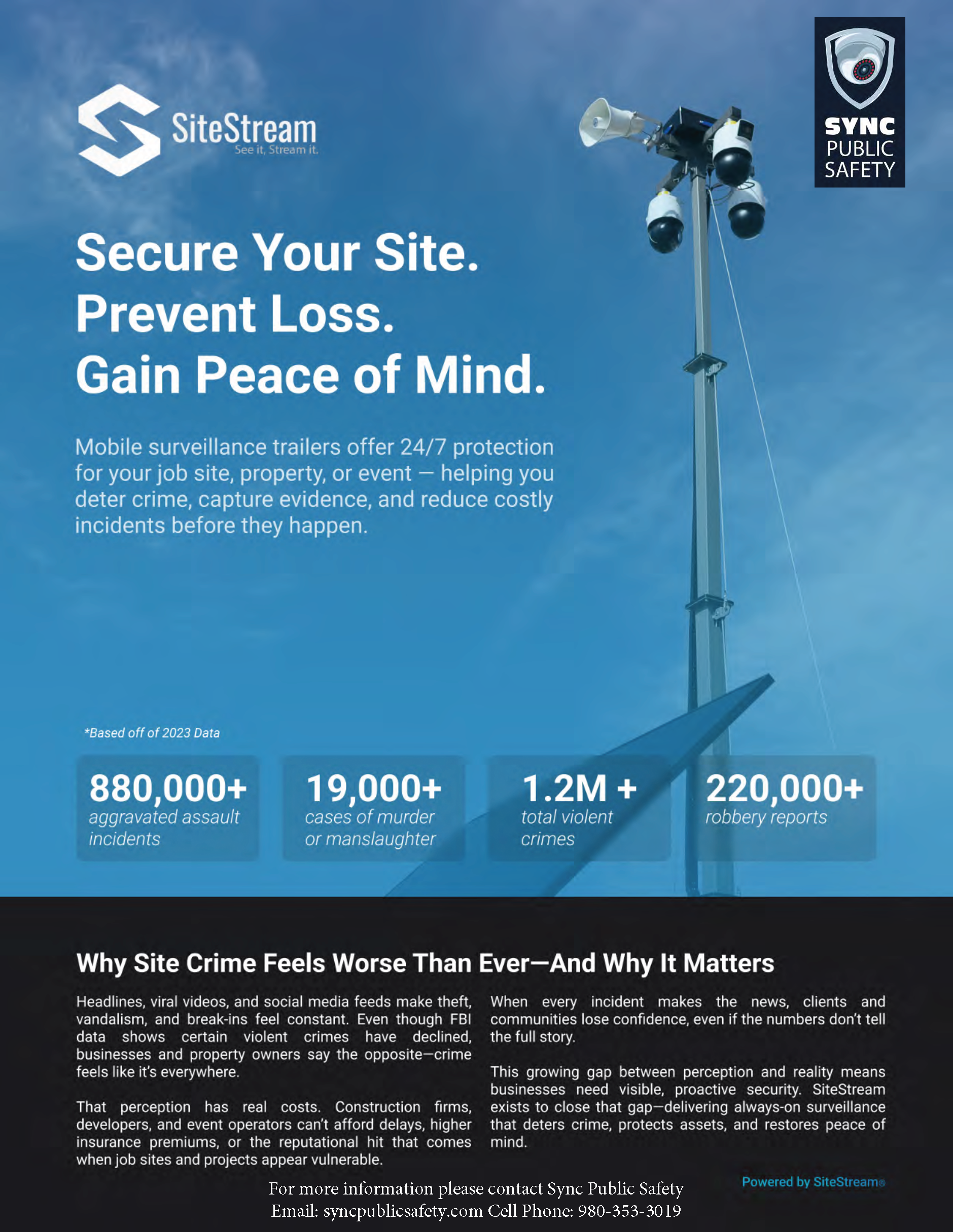 This pdf is a multiple page brochure presenting the reasons why every business owner would want this remote monitoring system.