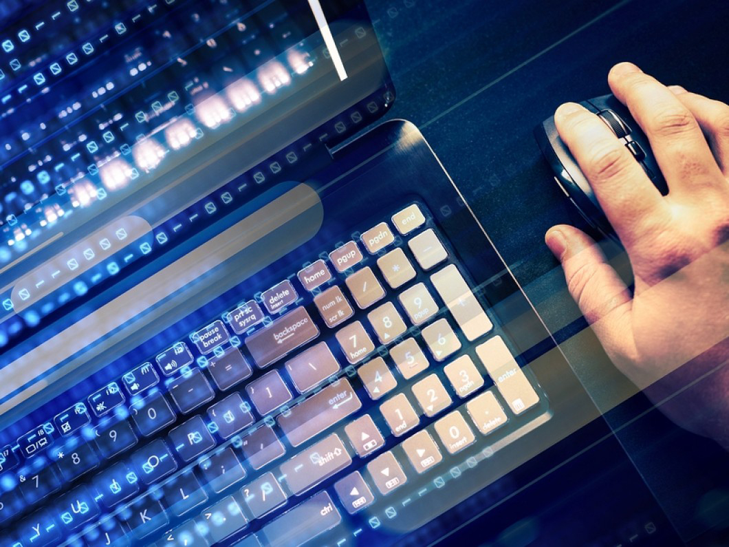 Keyboard executing a dispatch instruction
